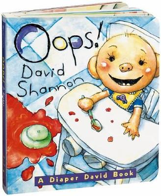 Book cover for Oops! A Diaper David Book