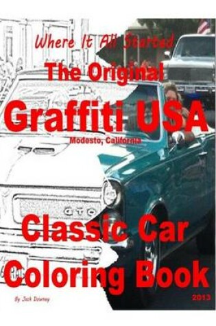 Cover of The Original Graffiti USA Classic Coloring Book