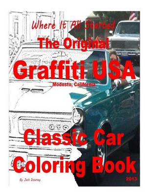 Book cover for The Original Graffiti USA Classic Coloring Book