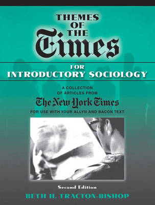 Book cover for Themes of the Times for Introductory Sociology (Valupack Item Only)