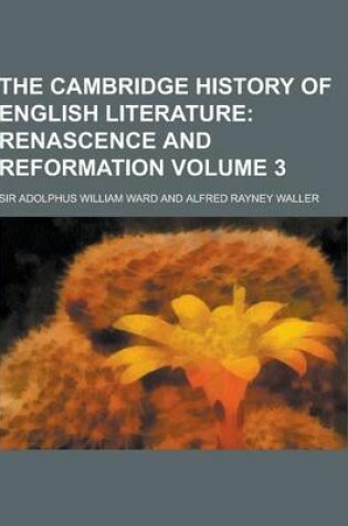 Cover of The Cambridge History of English Literature Volume 3