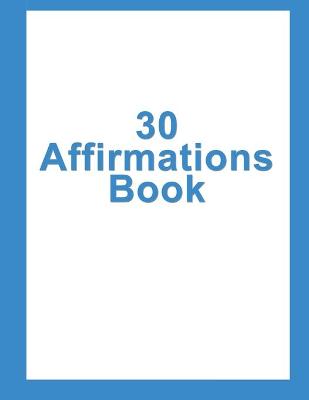Book cover for 30 Affirmations Book