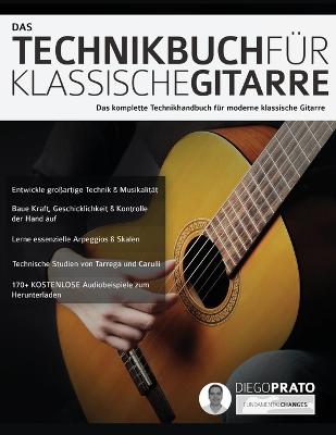Book cover for Das Technikbuch für Klassische Gitarre