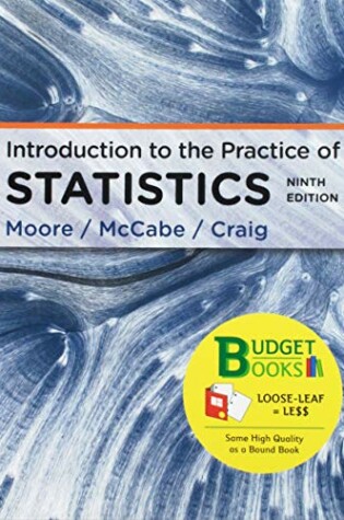 Cover of Loose-Leaf Version for the Introduction to the Practice of Statistics & Sapling Homework-Only for Statistics (Twelve-Month Access)