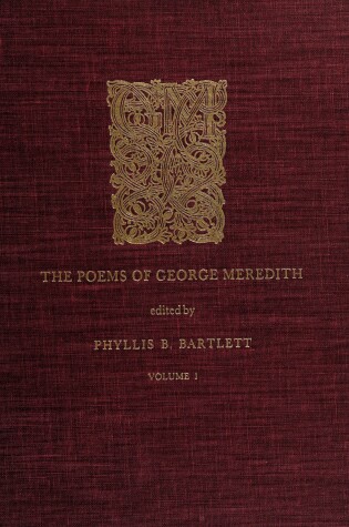 Cover of The Poems of George Meredith