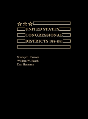 Book cover for United States Congressional Districts 1788-1841