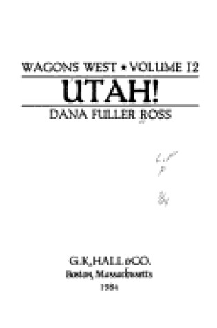 Cover of Utah!