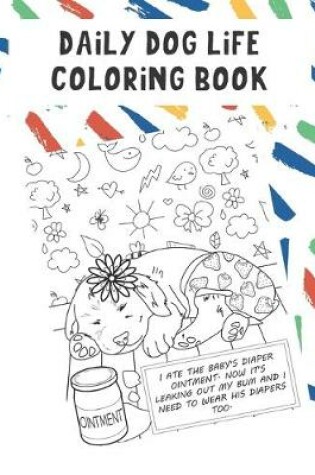 Cover of Daily Dog Life Coloring Book