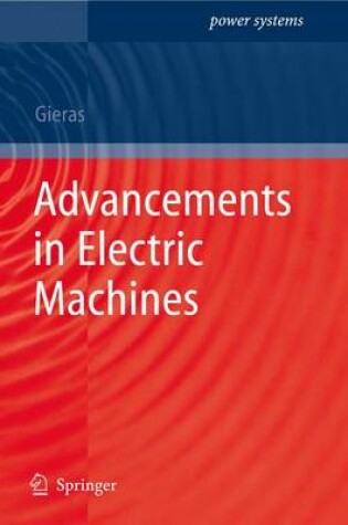 Cover of Advancements in Electric Machines