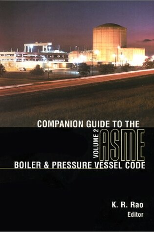 Cover of Companion Guide Asme Bpvc: Criteria and Commentary Select