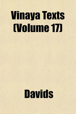 Book cover for Vinaya Texts (Volume 17)