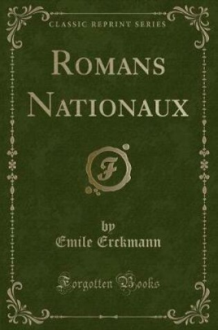 Cover of Romans Nationaux (Classic Reprint)