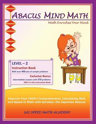 Book cover for Abacus Mind Math Instruction Book Level 2