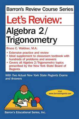 Book cover for Let's Review Algebra 2/Trigonometry