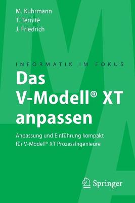 Book cover for Das V-Modell® XT anpassen