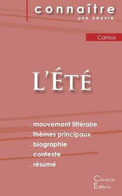 Book cover for Fiche de lecture L'Ete de Albert Camus (Analyse litteraire de reference et resume complet)
