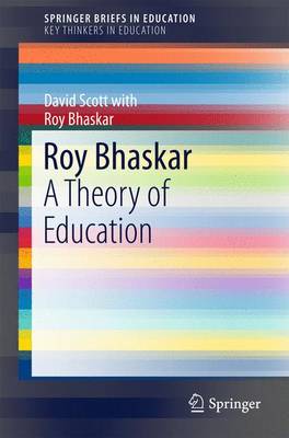 Book cover for Roy Bhaskar