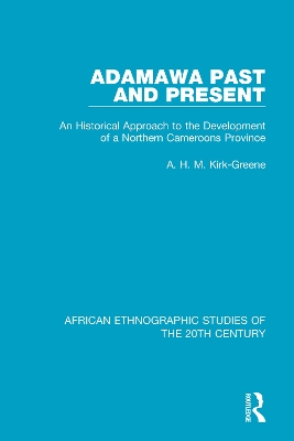 Book cover for Adamawa Past and Present