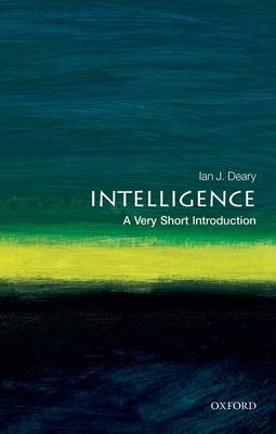 Cover of Intelligence: A Very Short Introduction