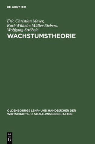 Cover of Wachstumstheorie