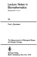 Cover of The Measurement of Biological Shape and Shape Change