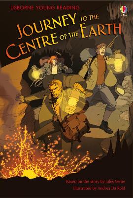 Book cover for Young Reading 3 Journey to the Centre of the Earth