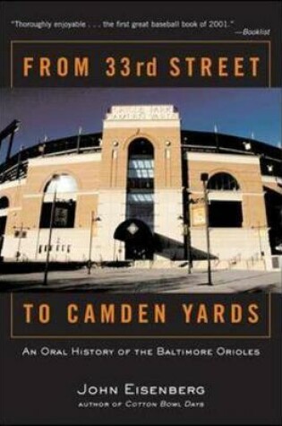 Cover of From 33rd Street to the Camden Yards