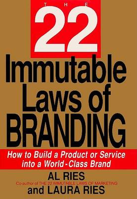 Book cover for The 22 Immutable Laws of Branding