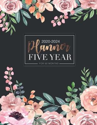 Book cover for 2020-2024 Five Year Planner for 60 Months