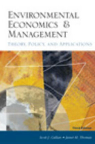 Cover of Environmental Economics & Management