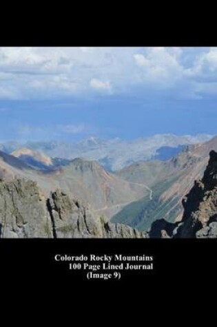 Cover of Colorado Rocky Mountains 100 Page Lined Journal (Image 9)