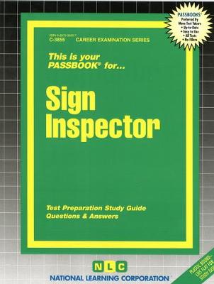 Book cover for Sign Inspector