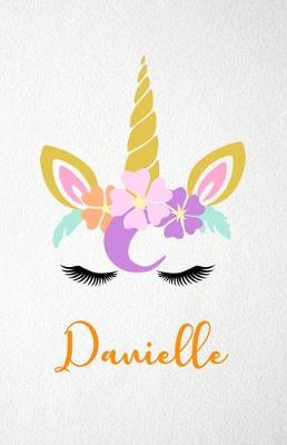 Book cover for Danielle A5 Lined Notebook 110 Pages