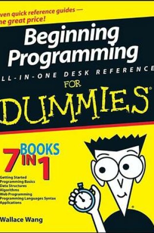 Cover of Beginning Programming All-in-One Desk Reference For Dummies