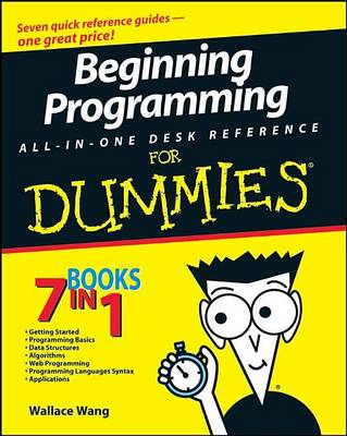 Book cover for Beginning Programming All-in-One Desk Reference For Dummies