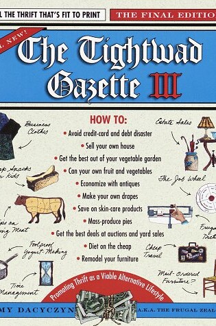 Cover of Tightwad Gazette III