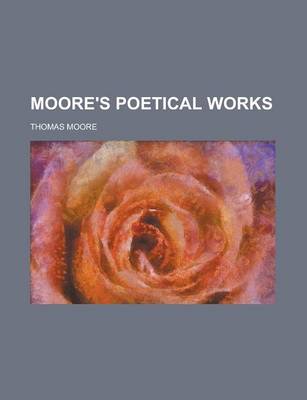 Book cover for Moore's Poetical Works