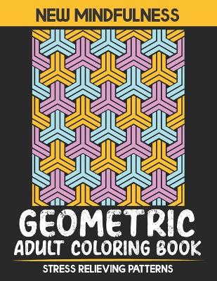 Book cover for Geometric Adult Coloring Book