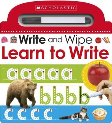 Cover of Write and Wipe: Learn to Write