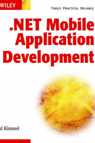 Cover of .NET Mobile Application Development
