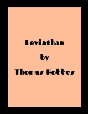 Book cover for Leviathan by Thomas Hobbes