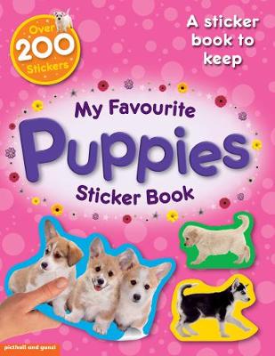 Book cover for My Favourite Puppies Sticker Book