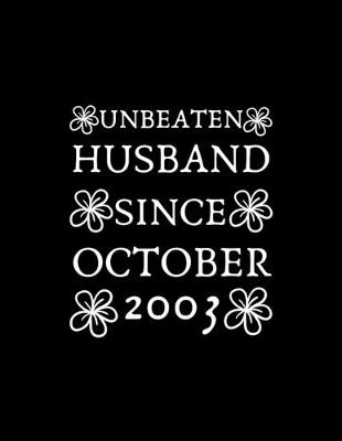 Book cover for Unbeaten Husband Since October 2003