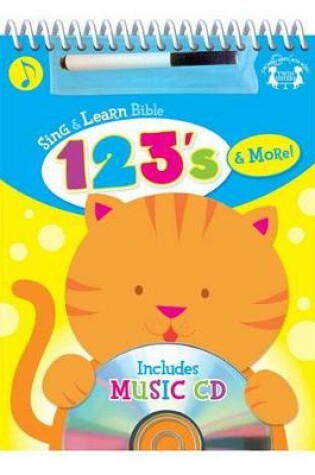 Cover of Bible 123s Spiral Wipe-Clean Workbook & CD W/Marker