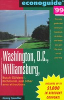 Book cover for Washington DC, Williamsburg, Busch Gardens, Richmond and Other Area Attractions