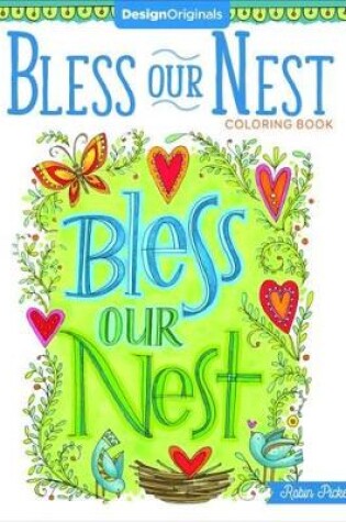 Cover of Bless Our Nest Coloring Book