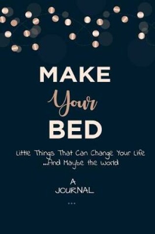 Cover of A Journal Make Your Bed