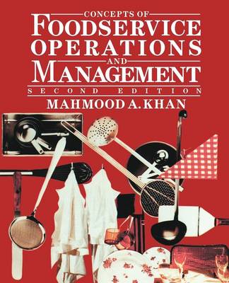 Book cover for Concepts of Foodservice Operations and Management