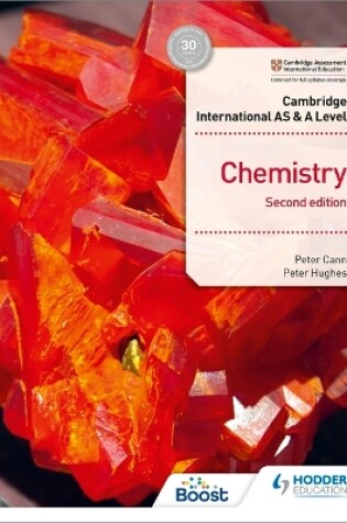 Cover of Cambridge International AS & A Level Chemistry Student's Book Second Edition