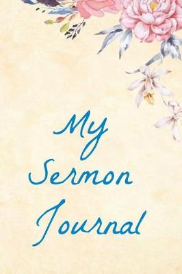 Book cover for My Sermon Journal